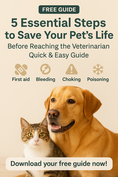 Keep your pet safe & avoid costly vet bills. Step-by-step guide to handle emergencies at home.
