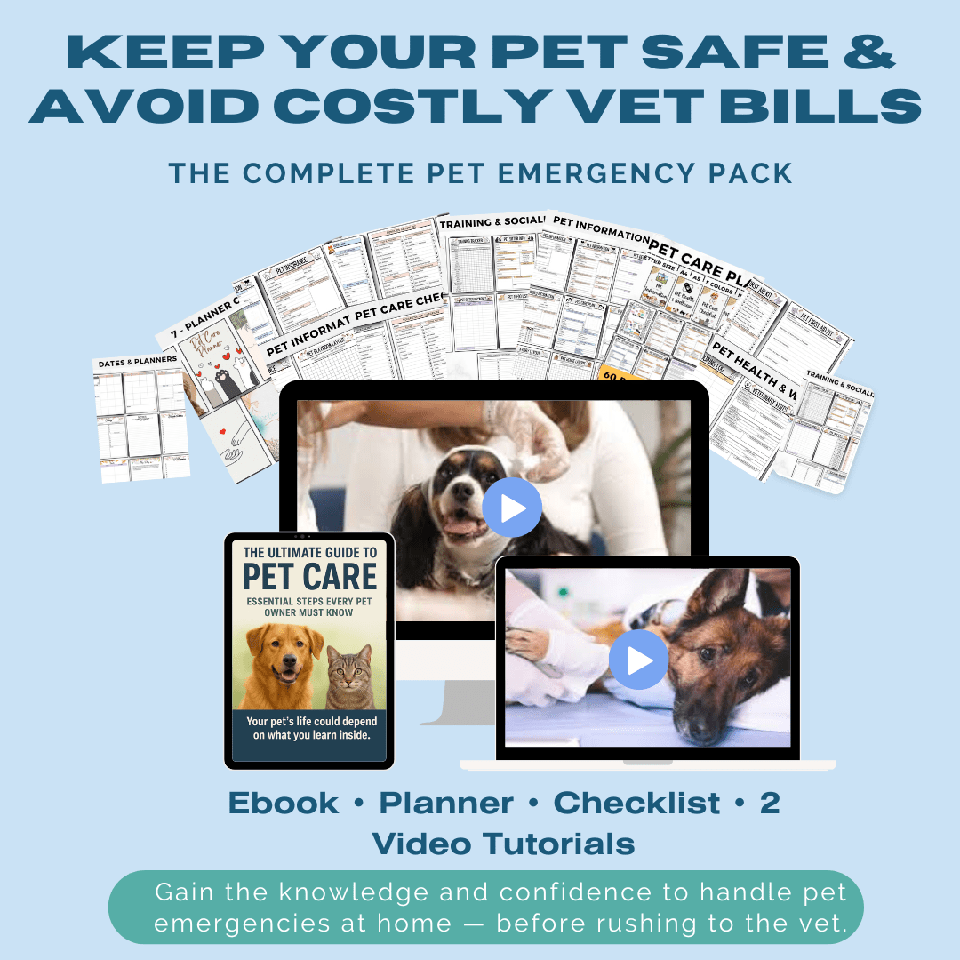 The Complete Pet Emergency Pack That You Need. - PawSaft